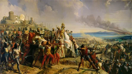 Die Schlacht von Montgisard, 25. November 1177, ca. 1842